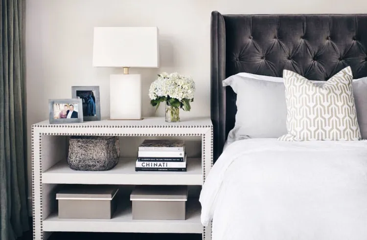 decide what you want to keep into your nightstand
