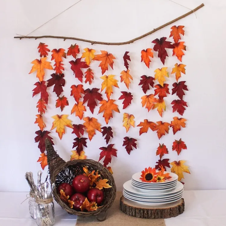 diy leaves fall decor 2023 easy crafts for kids