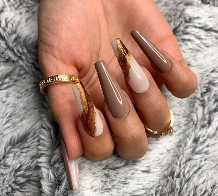 The Most Elegant Brown Nail Designs in 2024