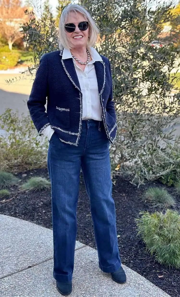 high waisted jeans for older women what kind of jeans should a 70 year old woman wear