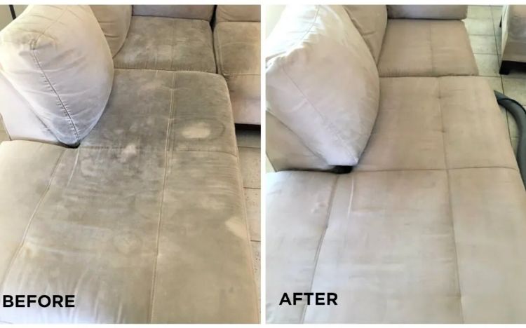 how to clean a suede couch that smells