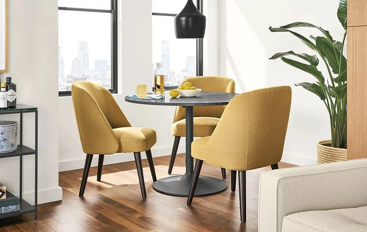 How to Fit a Dining Table in a Small Living Room