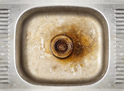 grunge old dirty sink