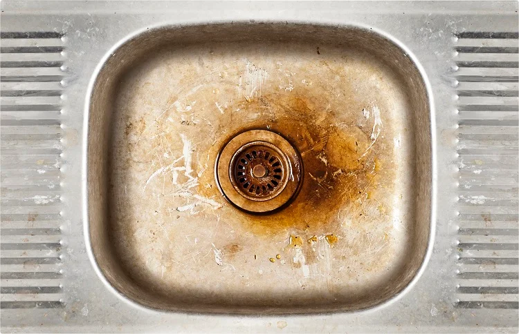how to remove rust from stainless steel sinks 2023