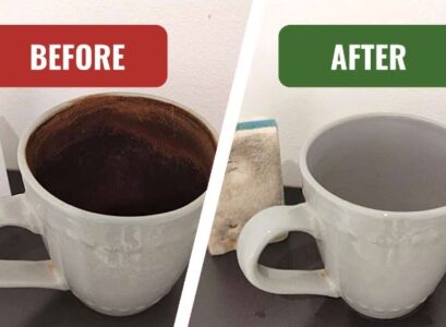 how to remove tea stains from cups and mugs