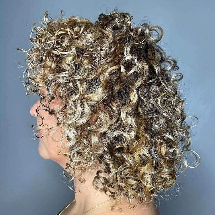 layered bob for fine hair over 60 layered curly lob over 60