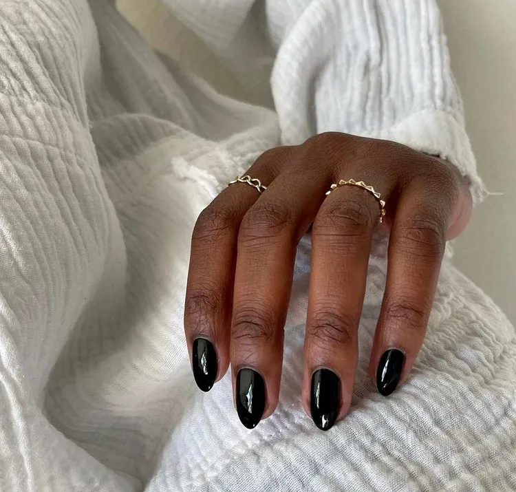 leather nails for fall 2023