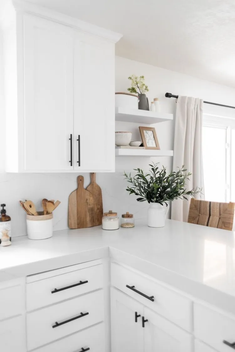 modern black t bar cupboard handles stainless steel hardware white kitchen design ideas 2023