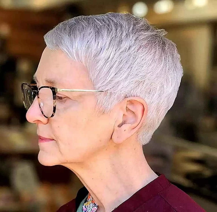 pixie cuts for older ladies with fine hair pixie cuts for older ladies with fine hair and glasses