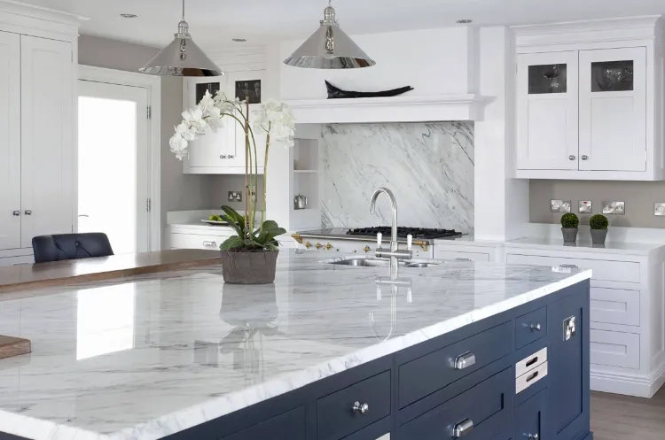 quartz kitchen countertop