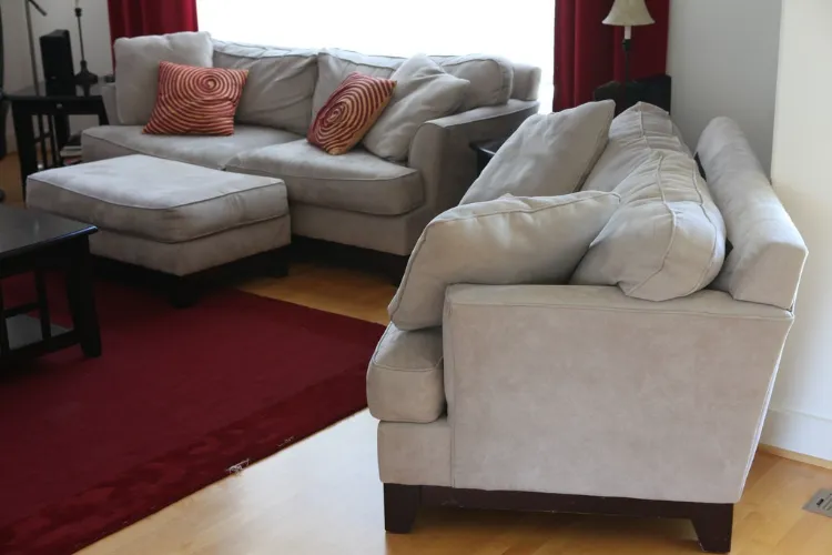 regularly clean your suede sofa
