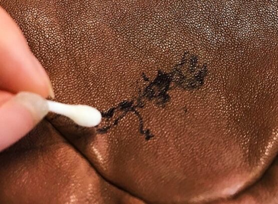 remove pen marks from leather sofa bag furniture ink stains homemade remedies