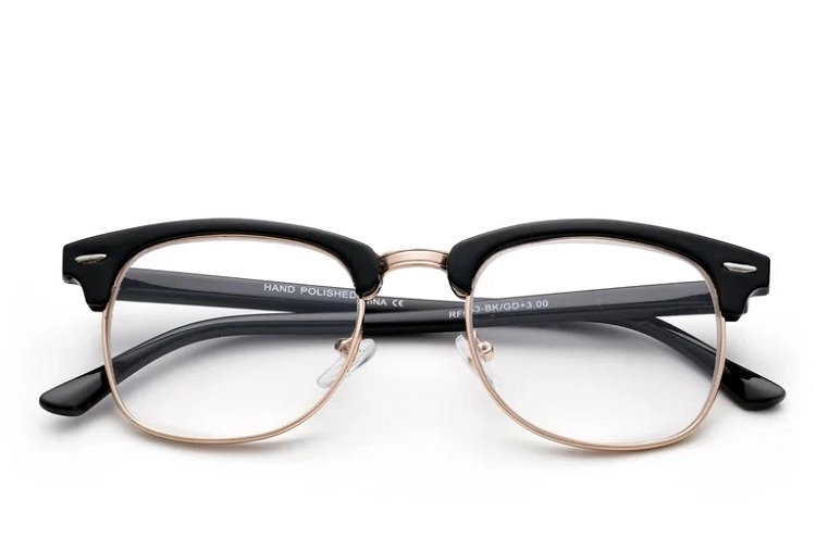 semi rimless glasses for women heart shape face frames square