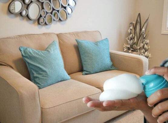 shaving foam to clean sofa cleaning upholstery with shaving cream