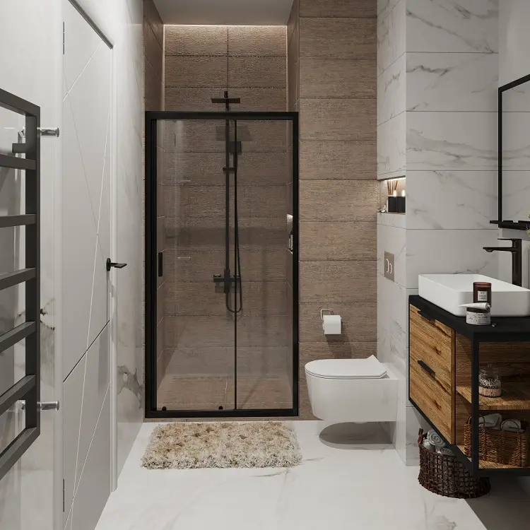 shower tile alternatives 2023 on a budget how to renovate bathroom