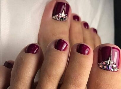 stunning and super easy diy toe nail designs ideas 2023