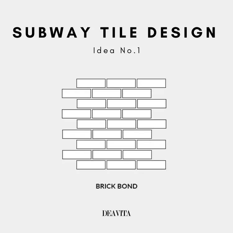 subway tile design ideas kitchen bathroom brick bond