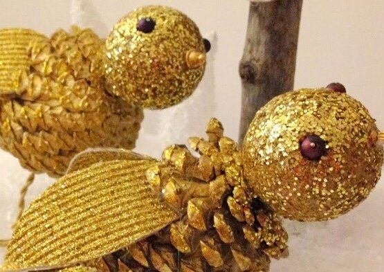 unique fall crafts for adults golden yellowish redish tones