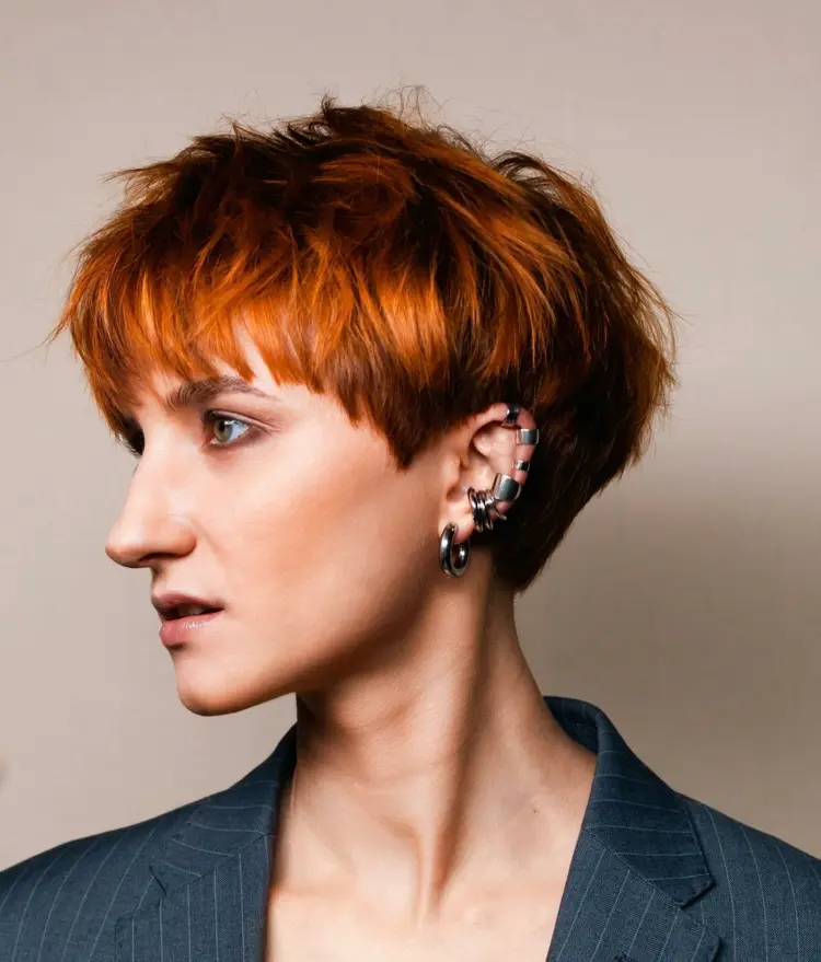which short hairstyle suits your face shape undercut with bowl cut