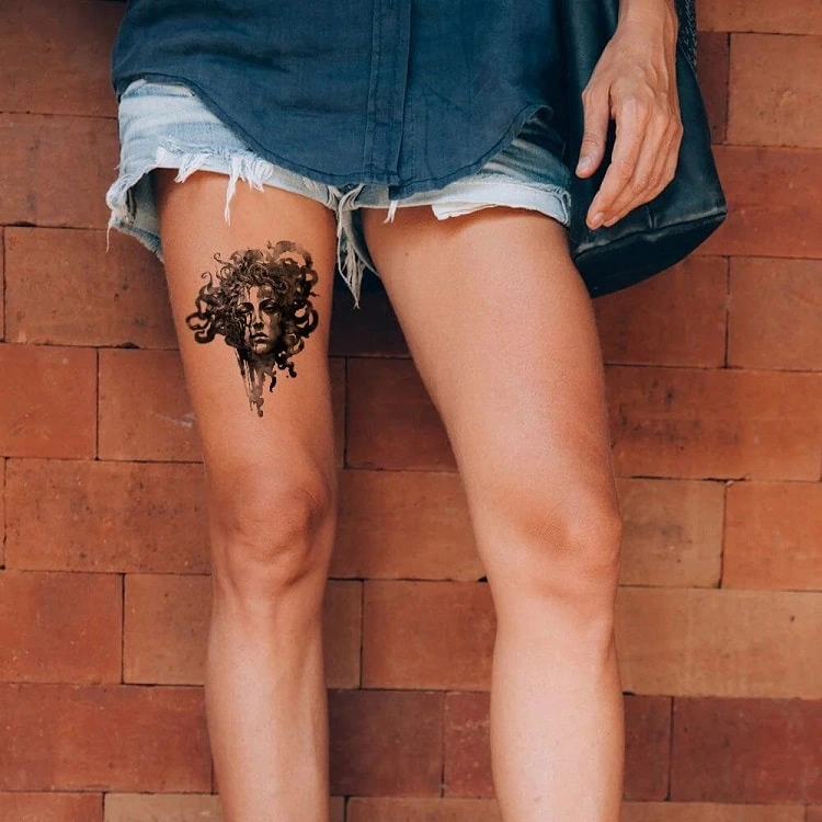 why do females get medusa tattoos medusa tattoo tiktok