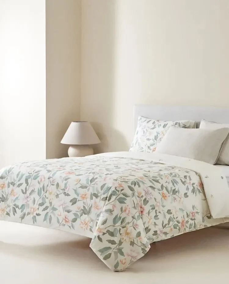 zara home sales floral print bed linen back to school 2023