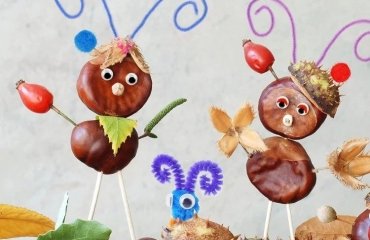 crafts with chestnuts acorns and other natural materials