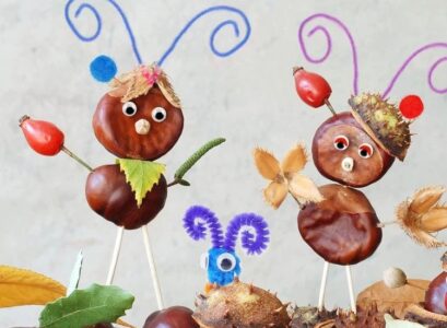 crafts with chestnuts acorns and other natural materials