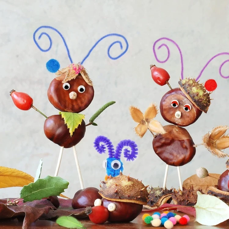 crafts with chestnuts ideas and instructions