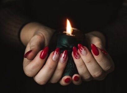halloween french tip nails 2023 the best ideas to copy