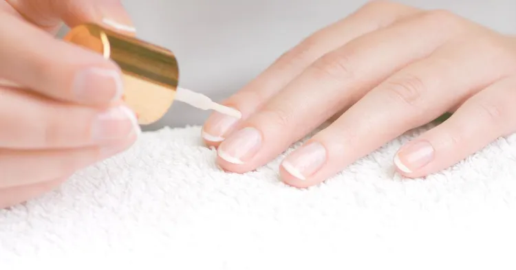 apply a base coat on your nails