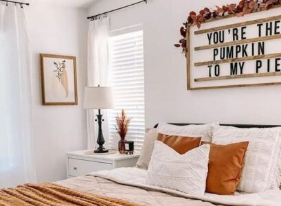 autumn bedroom decor ideas 2023 cozy autumn themed bedroom