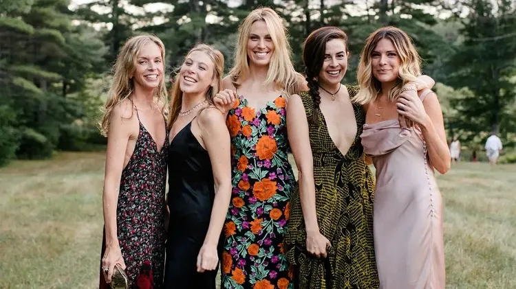 best outdoor wedding guest dresses for fall 2023