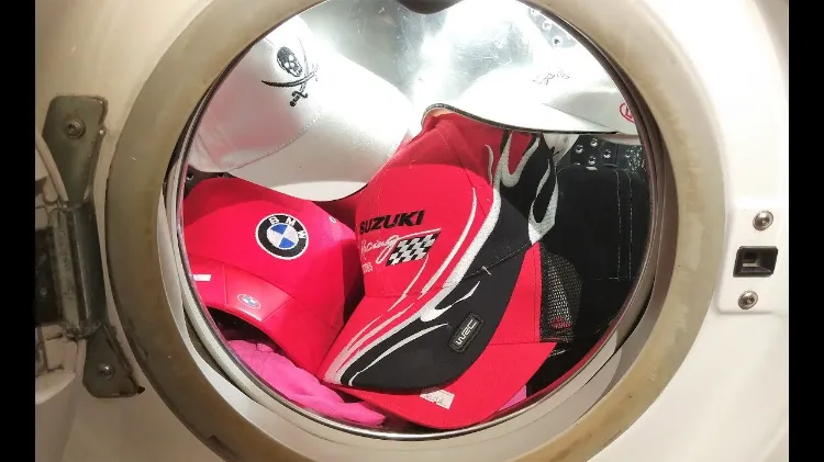 can i wash my baseball cap in washer