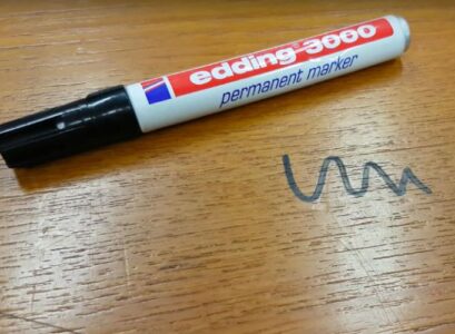 can you get permanent marker off wood table