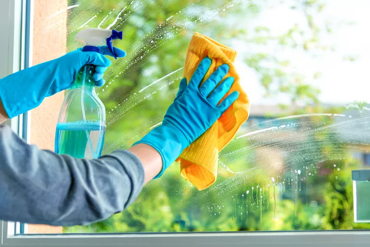clean windows fall home cleaning