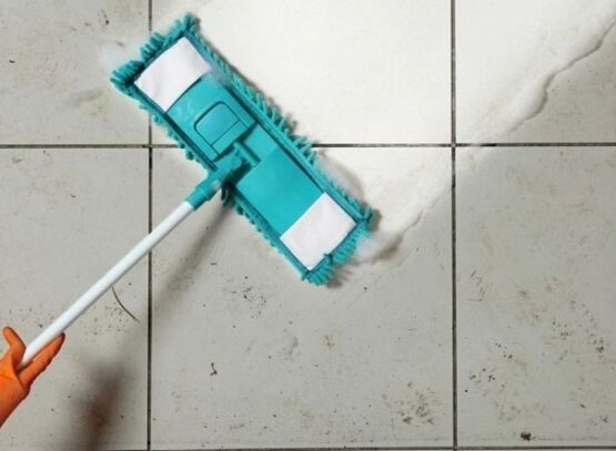 cleaning very dirty floor tiles with home remedies