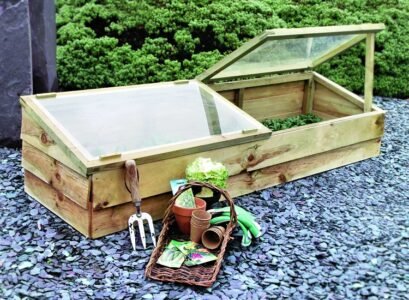 cold frames frost resistant herbs protecting plants