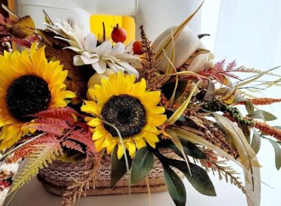 diy sunflower decoration home 2023 fall season