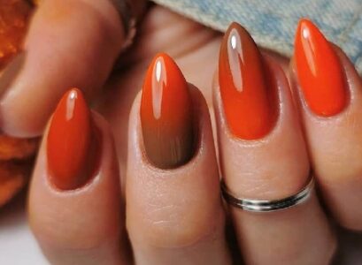 fall ombre nails designs 2023 best fall ombre nails