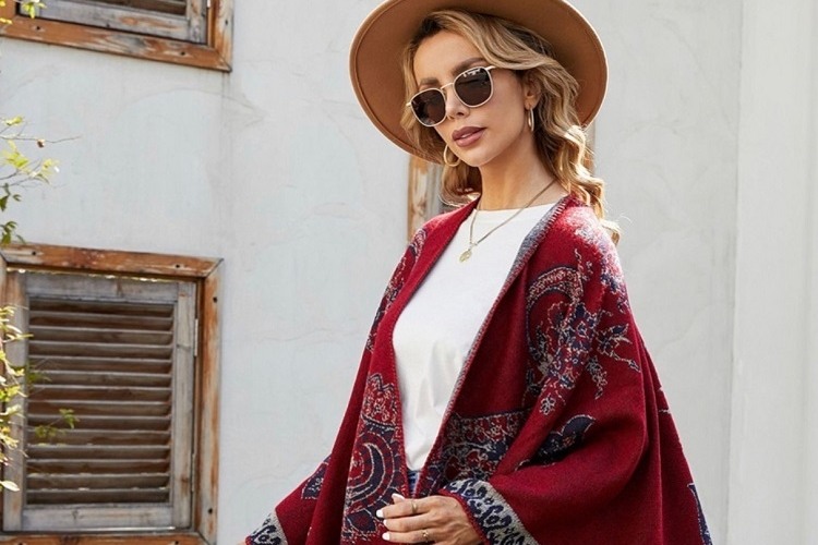 fall poncho outfits for women 2023 fashion ideas trends