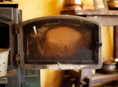 how to clean the glass of a fireplace remove the dirt naturally
