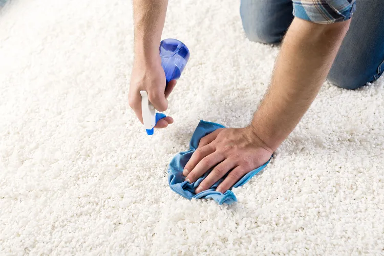 how to eliminate water based paint out of carpets