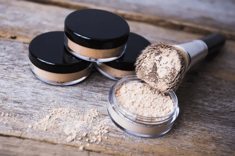 how to remove powder foundation