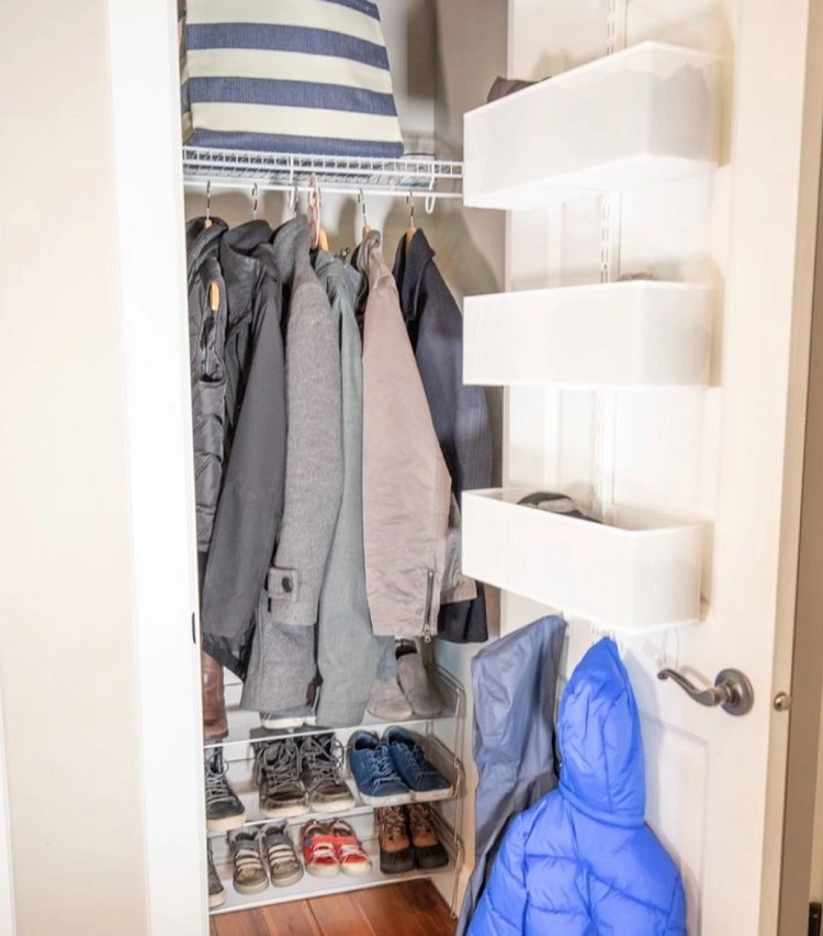 how to store coats in a small space 2023