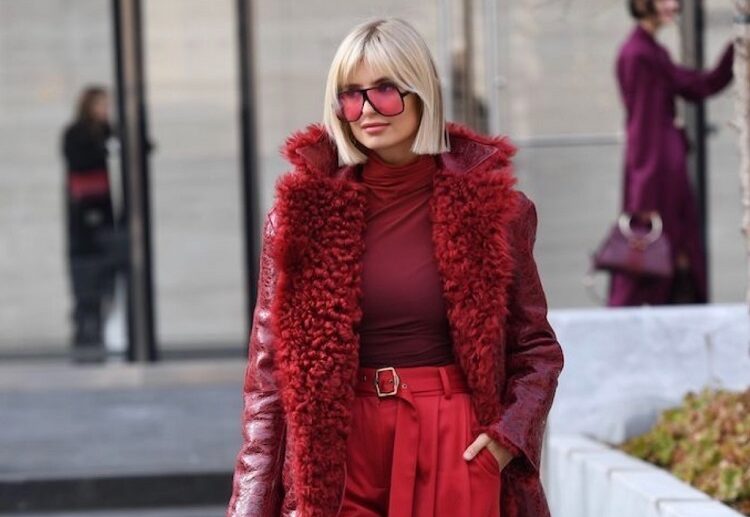 how to wear red in fall 2023