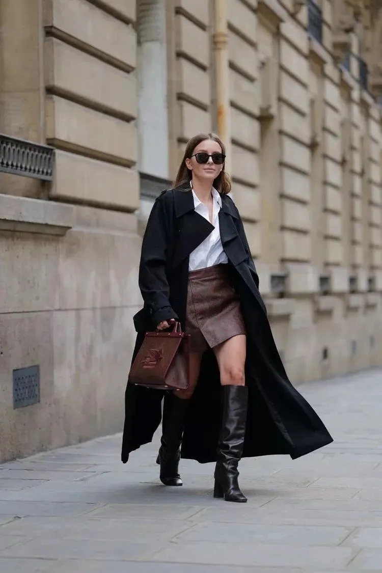 how to wear trench coat fall 2023 trendy outfit ideas