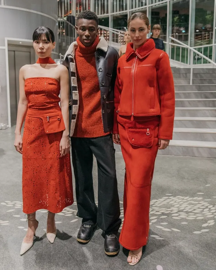 is red the color for fall 2023 trends fashion