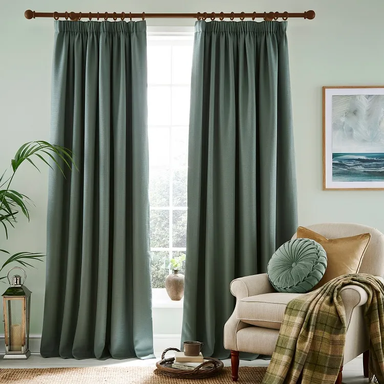 layered thermal curtains energy saving tips fall winter