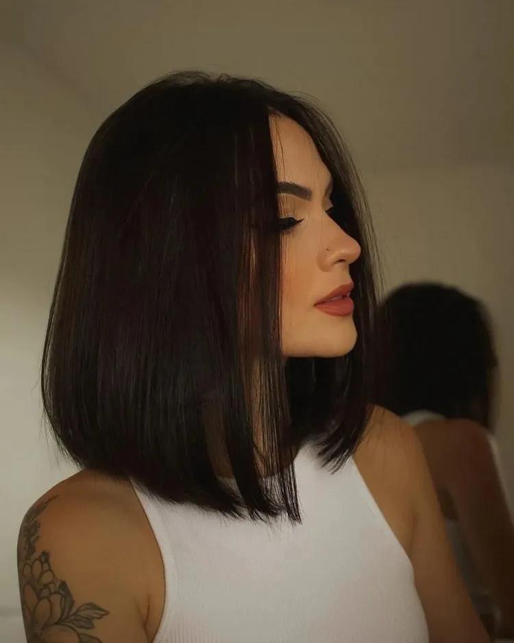 old money long bob hairstyle