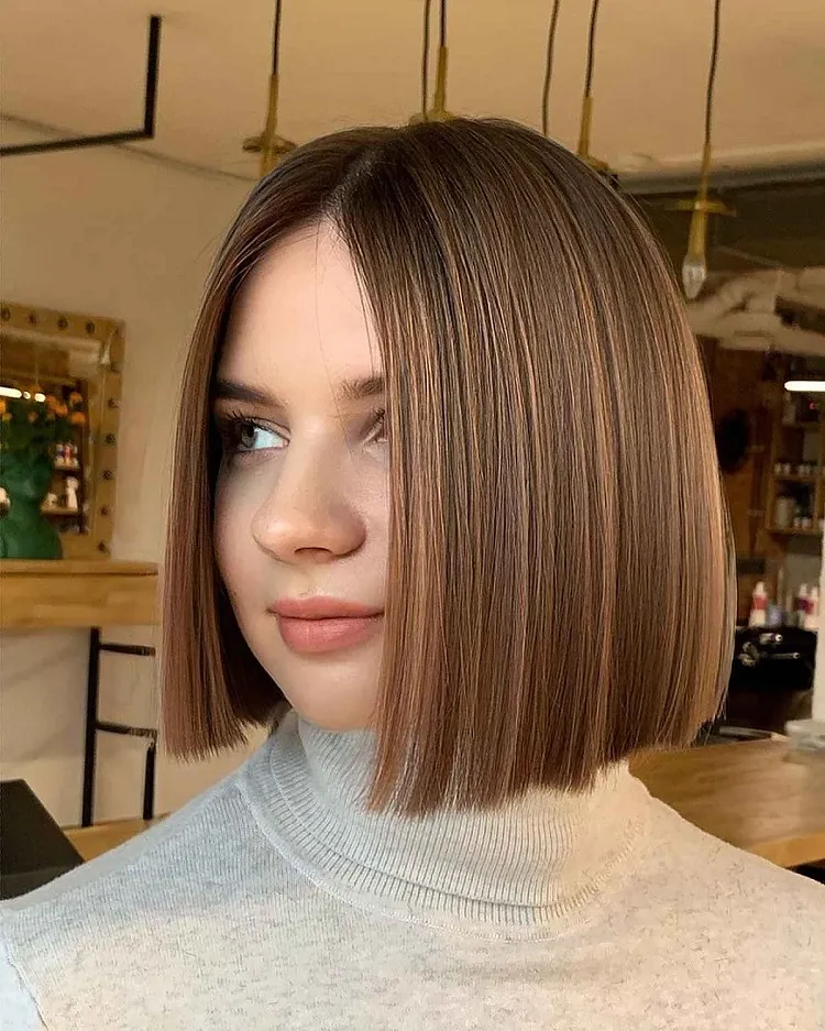 one length haircut worst hairstyles women round face shape